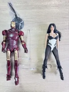 女性可動フィギュア購入でアイアンマンおまけ付き