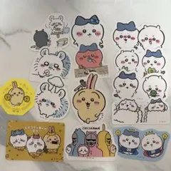ちいかわ　ダイカットステッカーセット　ガチャガチャ　まとめ売り　14点