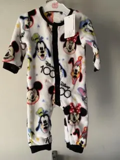 ディズニー もこもこ ベビー ロンパース