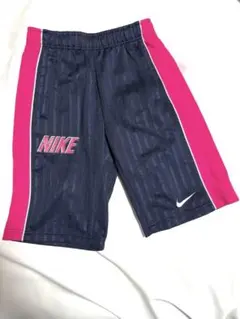 NIKE サイドラインハーフパンツ ネイビー/ピンク140-150最終値下げ価格