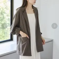 Kastane シアーボイルシャツジャケット　カスタネ