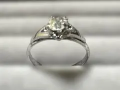 【レトロ・アンティーク・ヴィンテージ 】指輪 リング 14号 SILVERG刻印