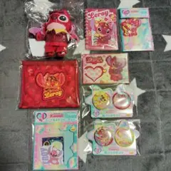 な*ぁ様 Happyくじ　スティッチ ぬいぐるみチャーム　リロイ　8点