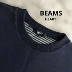 ✨人気✨BEAMS HEART ネイビー Tシャツ 胸ポケット付きMサイズ