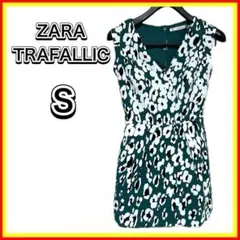 ✨Ｓ・美品✨ZARA TRF オールインワン ノースリーブ キュロット パンツ
