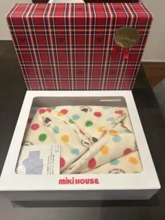 MIKI HOUSE ミキハウス　バスポンチョ 水玉模様 新品未使用