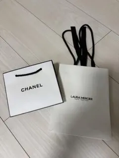 CHANEL & LAURA MERCIER ショップ袋 2点セット