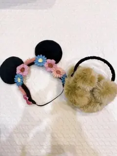 《まとめ売り》ディズニー　イヤーマフラー　カチューシャ　ヘアバンド