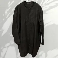 人気/大特価セール‼️mizuiro ind ロングシャツ ワンピース 黒