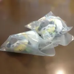 サンリオキャラクターズ　ぱんだっこ　フィギュア　ポムポムプリン２個セット☆