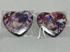 魔法使いの約束 まほやく オーエン ハート 缶バッジ サンリオ ハート缶 魔法使いの約束 ハート型キャラバッジコレクション／B: キャラグッズ