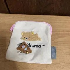 リラックマ ミニポーチ キーホルダーセット