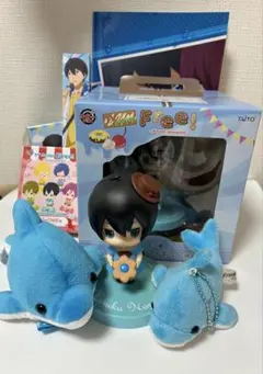 Free！ハイ☆スピードカラビナ付きぬいぐるみ 七瀬遙 - メルカリ