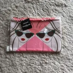 値下げ！新品 pared × STARBUCKS イラストポーチ