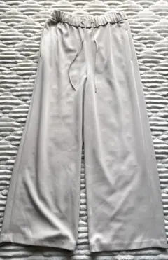未使用品 ワイドパンツ ベージュ セレクトショップ