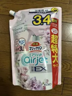 浴室洗剤　3.4回分Kao エアジェット Airjet EX 1100ml 詰替のサムネイル