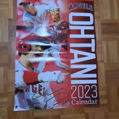 大谷翔平 2023年 エンゼルス カレンダー