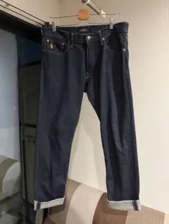 ラルフローレンデニムパンツ ロゴ刺繍付き