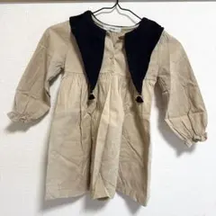 韓国子供服　襟付きワンピース