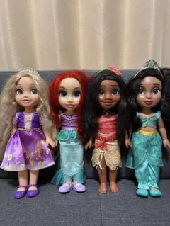 ディズニープリンセス　トドラードール4体セット　お値下げしました