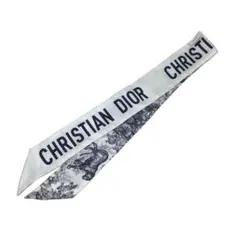 Christian Dior シルクスカーフ トワル・ド・ジュイ柄
