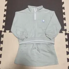 petit main ハーフジップトレーナー　セットアップ　110センチ