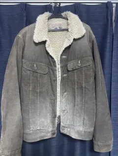 コーデュロイ フリースジャケット