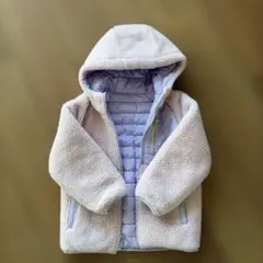 GAP リバーシブルコート 4歳用 淡いピンク　紫