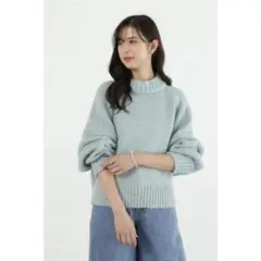 JILLSTUART ミドルゲージラメニット グリーンのサムネイル