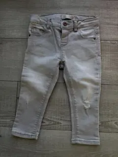 Zara ベビー パンツ 9-12ヶ月 ライトグレー