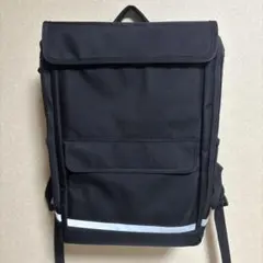 新品・未使用 黒×オレンジ RAKURI 通学カバン ランドセル リュック