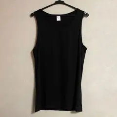 メンズタンクトップ Lサイズ 黒