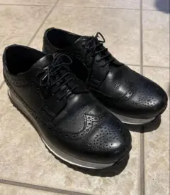 本日限定価格！【美品】デサント　スーツカンパニー　レザーカジュアルシューズ