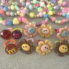 キッズ★ブレスレット リングセット