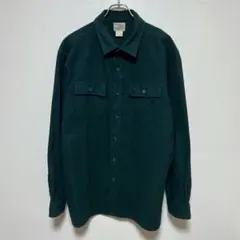 エルエルビーン　ヘビーシャモアクロスシャツ　トラディショナルフィット