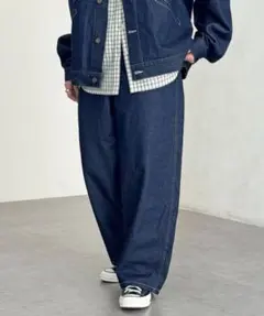 CPCMウエストホックバックタックデニム