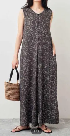 ♡美品·felissimoリブインコンフォート はまじとコラボ オールインワン♡のサムネイル