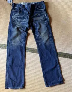 Levis 522/W34/L32/ダークブルー ストレートデニム