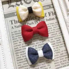 No.99⋈人気のリボン３点セット♡組み合わせ変更可