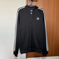 adidas トラックジャケット ブラックのサムネイル