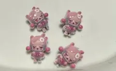 スカルパンダ合金ビーズ