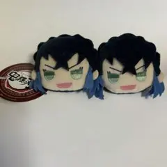 鬼滅の刃 嘴平伊之助 きゃらまる マスコットバッジ ぬいぐるみ