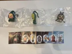 新品未使用　こびとづかん　おすわりマスコット3個セット