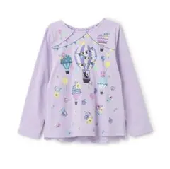 【新品未使用】ANNA SUI mini気球プリント長袖カットソー140cm