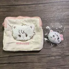 mikko characters ムース カプセルトイグッズ2点セット