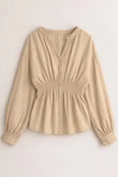 レトロガール　トップス　シャツ　春服