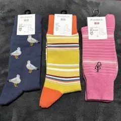 ユニクロJWアンダーソン　ソックス　靴下 3足セット　希少　完売品　レア　新品