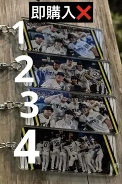 阪神タイガース シークレット アクリルキーホルダー　１つ1600円