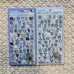 ボンボンドロップシール サンリオmoji はぴだんぶい ポチャッコ セット