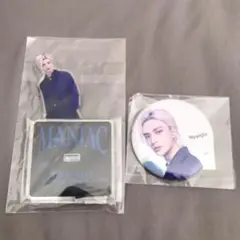 straykids スキズ ヒョンジン アクスタ 缶バッジ MANIAC